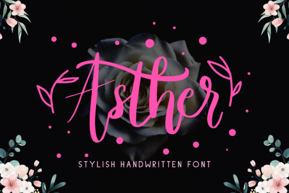 Asther Font for Creative Makers