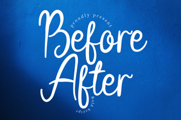 Before After Font Review