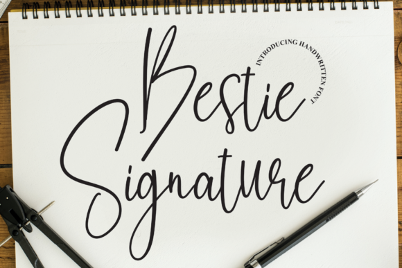 Bestie Signature Font Review