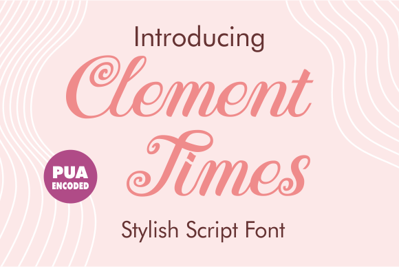 Clement Times Font for Elegant Design