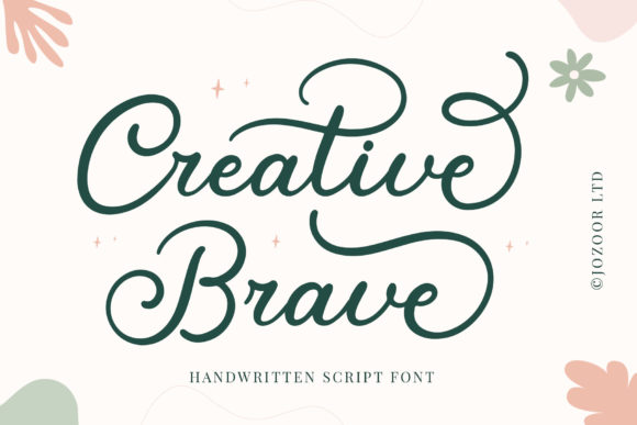 Creative Brave Font for Branding Projects
