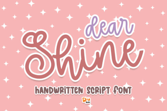 Dear Shine: A Handwritten Typeface for Editorial Joy