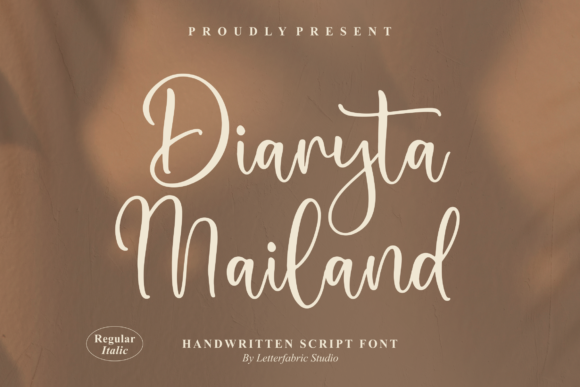 Diaryta Mailand Font for Creative Projects