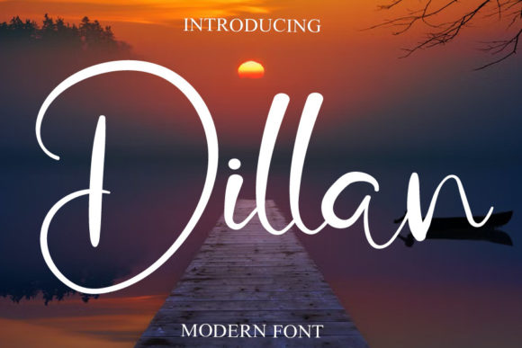Dillan: A Graceful Script Font for Business Branding
