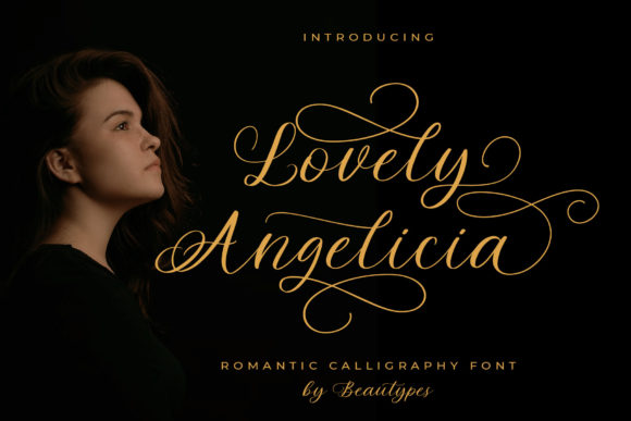 Lovely Angelicia Font for Creative Projects