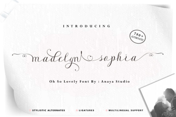 Madelyn Sophia Font for Business Branding