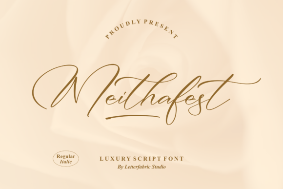 Meithafest: A Font for Elegant Branding