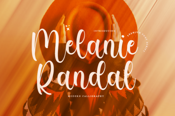 Melanie Randal Font for Elegant Design