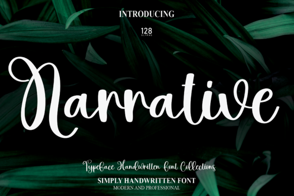 Narrative Font for Web Design