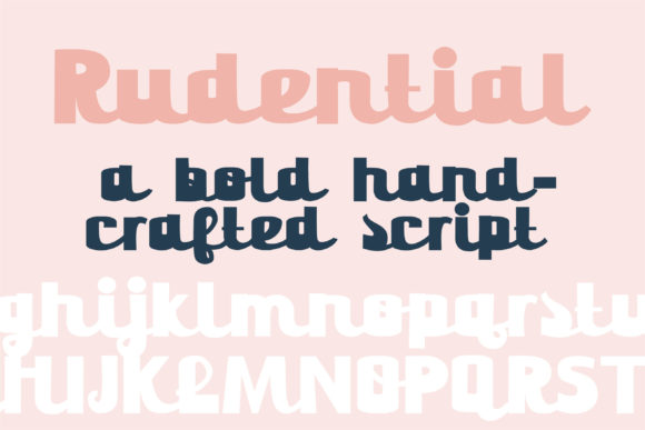 PN Rudential Font Review: A Bold Script for Designers
