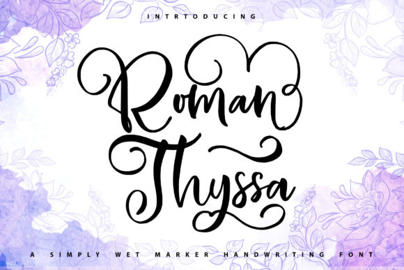 Romanthyssa Font for Web Design