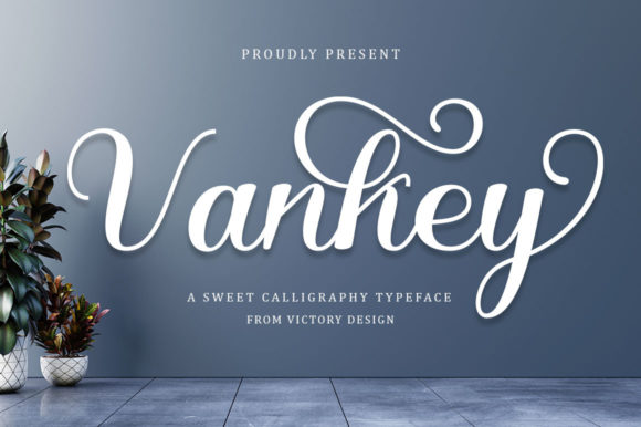 Vankey Font: Elegant Script for Web Design